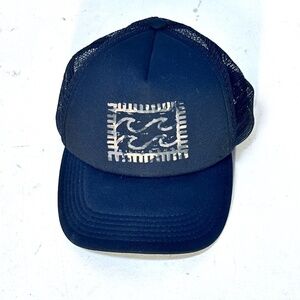 Billabong Black Snapback Trucker Skate Surf Hat Cap
